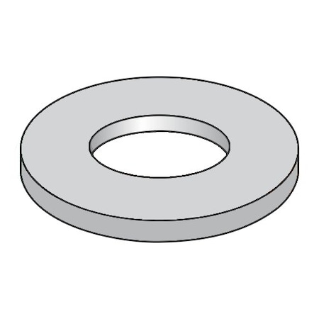 Newport Fasteners Flat Washer, For Screw Size #3 , Stainless Steel 10000 PK 309050